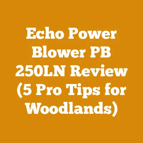 Echo Power Blower PB 250LN Review (5 Pro Tips for Woodlands)