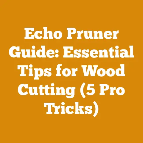 Echo Pruner Guide: Essential Tips for Wood Cutting (5 Pro Tricks)
