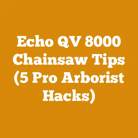 Echo QV 8000 Chainsaw Tips (5 Pro Arborist Hacks)