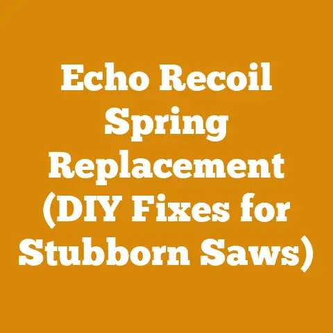 Echo Recoil Spring Replacement (DIY Fixes for Stubborn Saws)