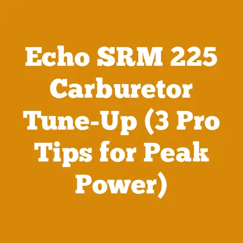 Echo SRM 225 Carburetor Tune-Up (3 Pro Tips for Peak Power)