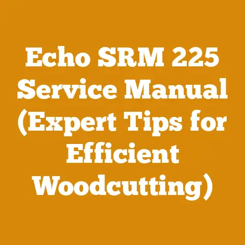Echo SRM 225 Service Manual (Expert Tips for Efficient Woodcutting)