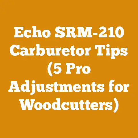 Echo SRM-210 Carburetor Tips (5 Pro Adjustments for Woodcutters)