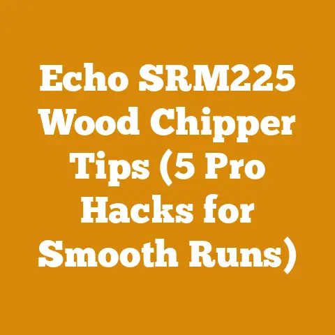 Echo SRM225 Wood Chipper Tips (5 Pro Hacks for Smooth Runs)