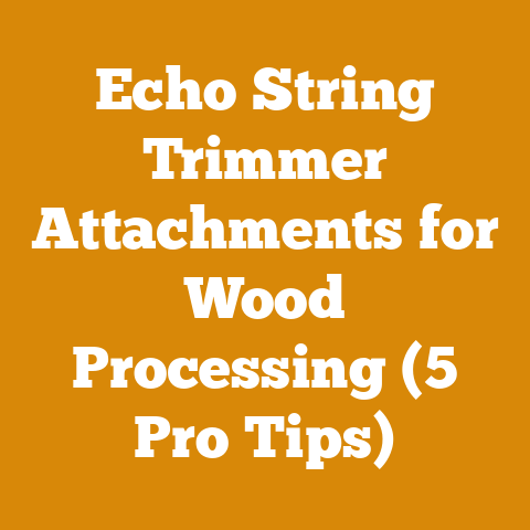 Echo String Trimmer Attachments for Wood Processing (5 Pro Tips)