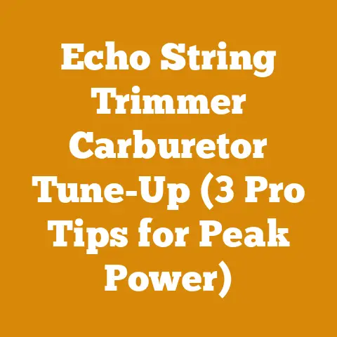 Echo String Trimmer Carburetor Tune-Up (3 Pro Tips for Peak Power)