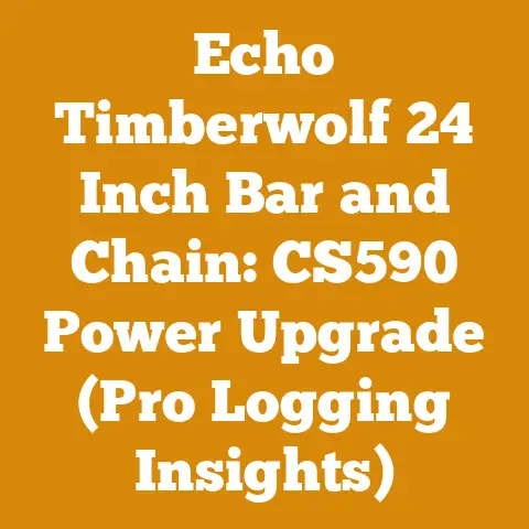 Echo Timberwolf 24 Inch Bar and Chain: CS590 Power Upgrade (Pro Logging Insights)