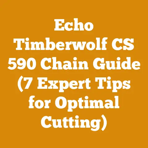 Echo Timberwolf CS 590 Chain Guide (7 Expert Tips for Optimal Cutting)