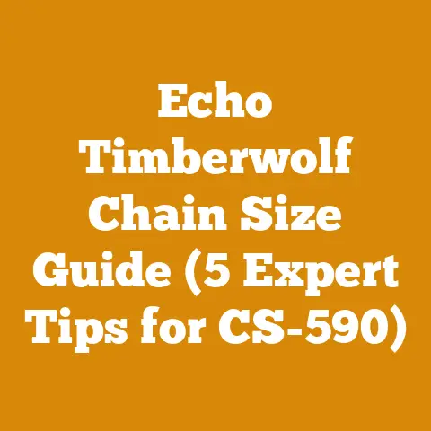 Echo Timberwolf Chain Size Guide (5 Expert Tips for CS-590)
