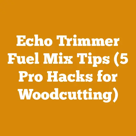 Echo Trimmer Fuel Mix Tips (5 Pro Hacks for Woodcutting)