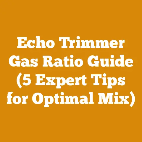 Echo Trimmer Gas Ratio Guide (5 Expert Tips for Optimal Mix)