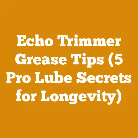 Echo Trimmer Grease Tips (5 Pro Lube Secrets for Longevity)