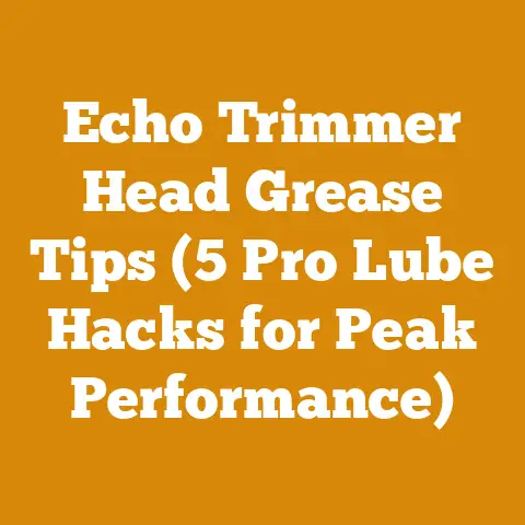 Echo Trimmer Head Grease Tips (5 Pro Lube Hacks for Peak Performance)