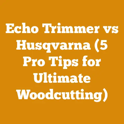 Echo Trimmer vs Husqvarna (5 Pro Tips for Ultimate Woodcutting)