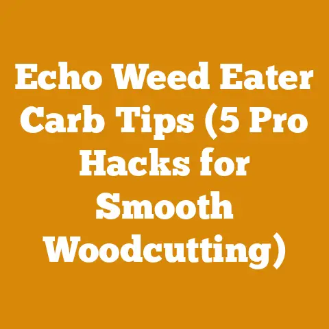 Echo Weed Eater Carb Tips (5 Pro Hacks for Smooth Woodcutting)
