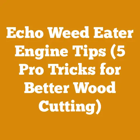 Echo Weed Eater Engine Tips (5 Pro Tricks for Better Wood Cutting)