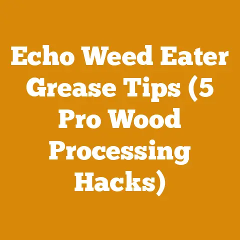 Echo Weed Eater Grease Tips (5 Pro Wood Processing Hacks)