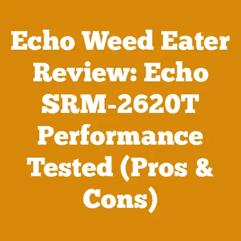 Echo Weed Eater Review: Echo SRM-2620T Performance Tested (Pros & Cons)