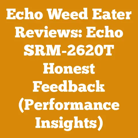 Echo Weed Eater Reviews: Echo SRM-2620T Honest Feedback (Performance Insights)