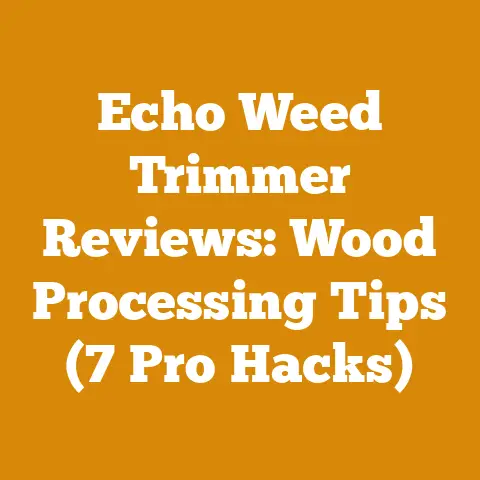 Echo Weed Trimmer Reviews: Wood Processing Tips (7 Pro Hacks)