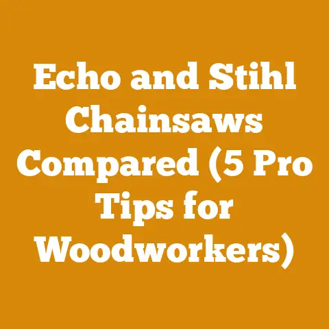 Echo and Stihl Chainsaws Compared (5 Pro Tips for Woodworkers)