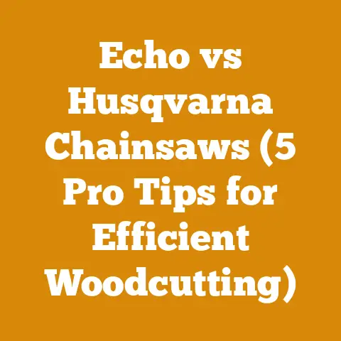 Echo vs Husqvarna Chainsaws (5 Pro Tips for Efficient Woodcutting)