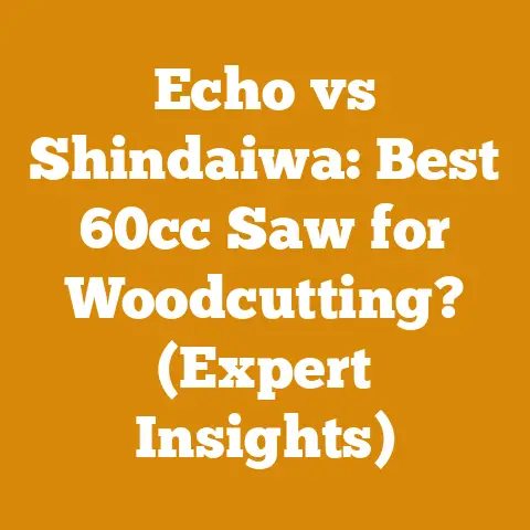 Echo vs Shindaiwa: Best 60cc Saw for Woodcutting? (Expert Insights)