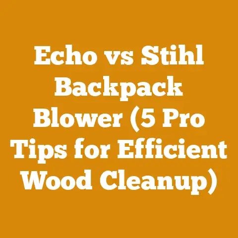 Echo vs Stihl Backpack Blower (5 Pro Tips for Efficient Wood Cleanup)