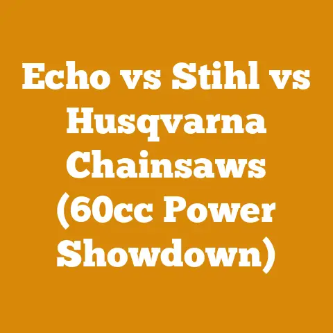 Echo vs Stihl vs Husqvarna Chainsaws (60cc Power Showdown)