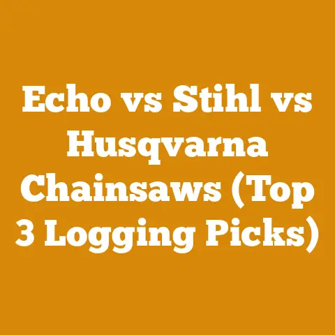 Echo vs Stihl vs Husqvarna Chainsaws (Top 3 Logging Picks)