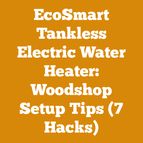 EcoSmart Tankless Electric Water Heater: Woodshop Setup Tips (7 Hacks)