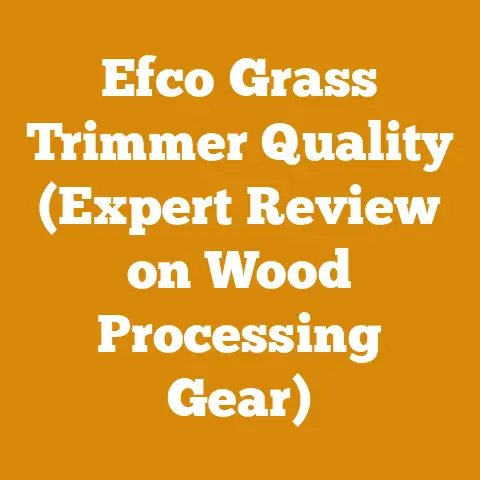 Efco Grass Trimmer Quality (Expert Review on Wood Processing Gear)
