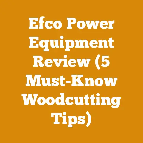 Efco Power Equipment Review (5 Must-Know Woodcutting Tips)