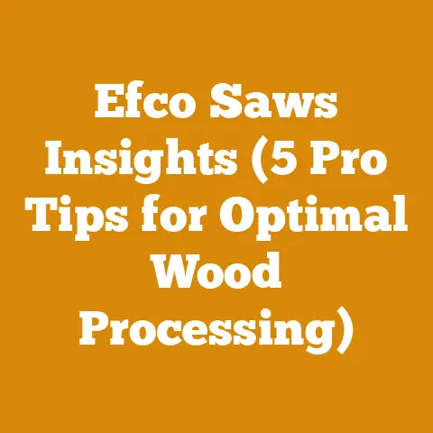 Efco Saws Insights (5 Pro Tips for Optimal Wood Processing)