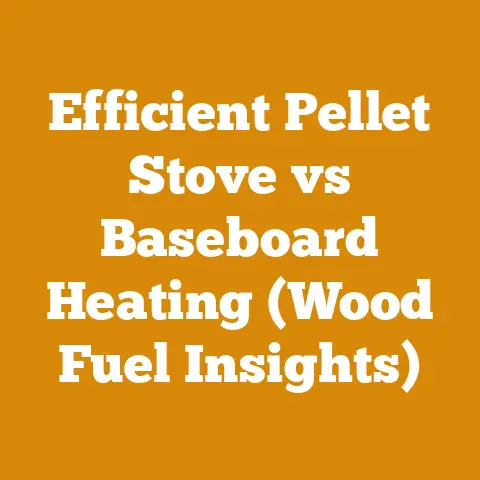 Efficient Pellet Stove vs Baseboard Heating (Wood Fuel Insights)