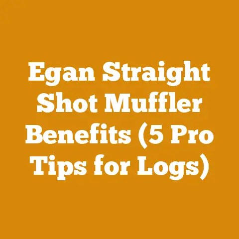Egan Straight Shot Muffler Benefits (5 Pro Tips for Logs)