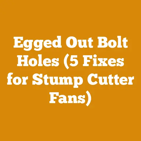Egged Out Bolt Holes (5 Fixes for Stump Cutter Fans)