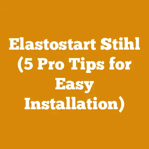 Elastostart Stihl (5 Pro Tips for Easy Installation)