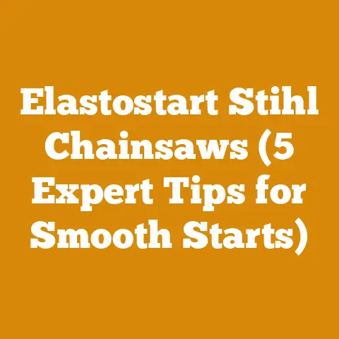 Elastostart Stihl Chainsaws (5 Expert Tips for Smooth Starts)