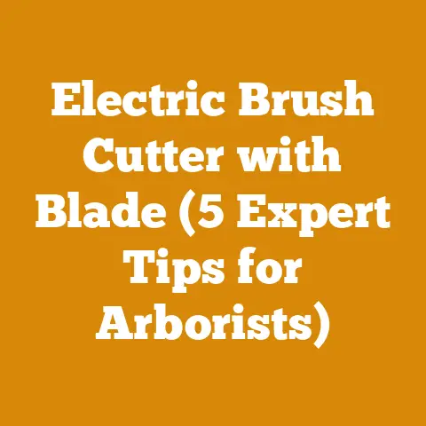 Electric Brush Cutter with Blade (5 Expert Tips for Arborists)