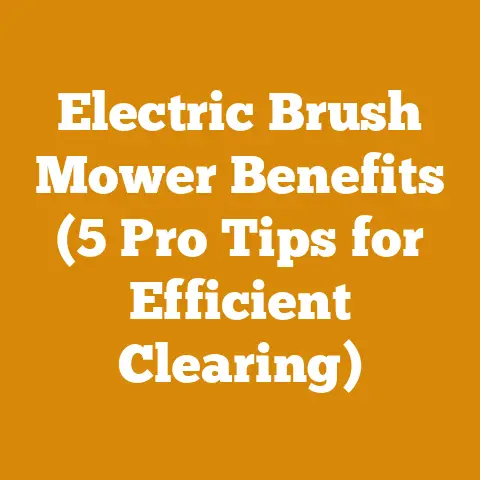Electric Brush Mower Benefits (5 Pro Tips for Efficient Clearing)