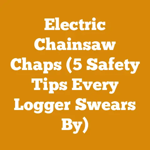 Electric Chainsaw Chaps (5 Safety Tips Every Logger Swears By)