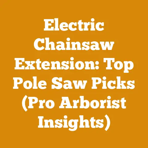 Electric Chainsaw Extension: Top Pole Saw Picks (Pro Arborist Insights)