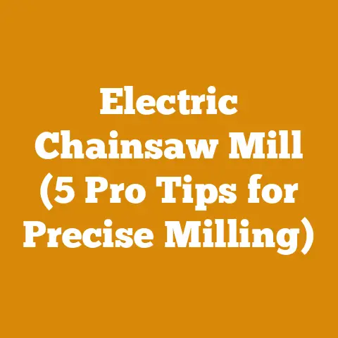 Electric Chainsaw Mill (5 Pro Tips for Precise Milling)