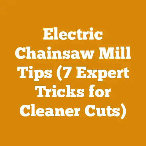 Electric Chainsaw Mill Tips (7 Expert Tricks for Cleaner Cuts)