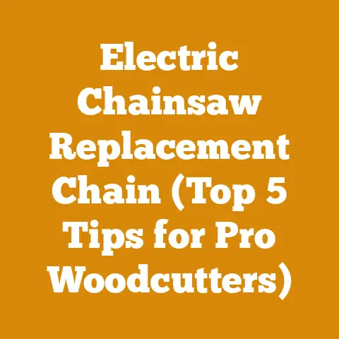 Electric Chainsaw Replacement Chain (Top 5 Tips for Pro Woodcutters)