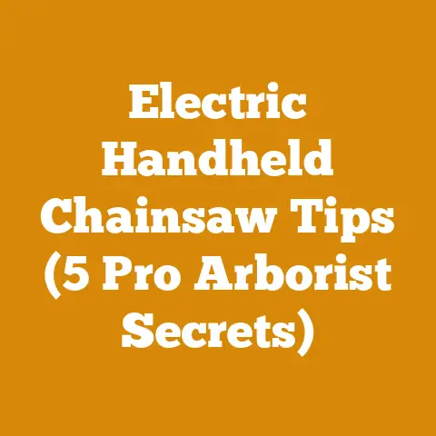 Electric Handheld Chainsaw Tips (5 Pro Arborist Secrets)