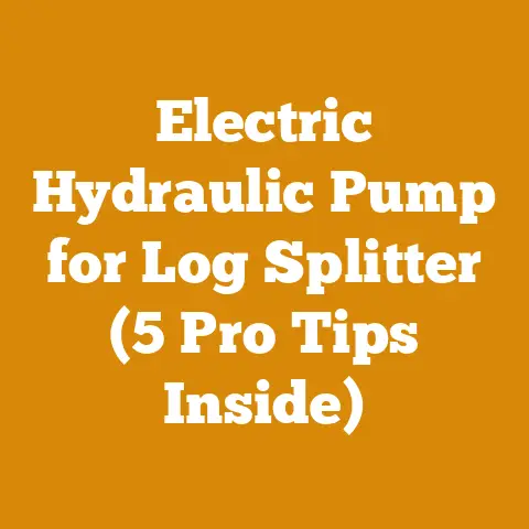 Electric Hydraulic Pump for Log Splitter (5 Pro Tips Inside)