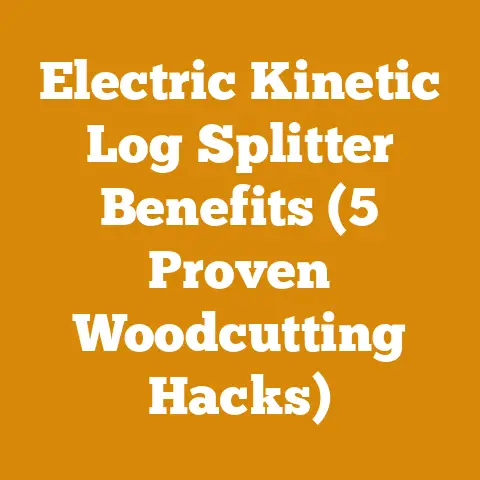 Electric Kinetic Log Splitter Benefits (5 Proven Woodcutting Hacks)