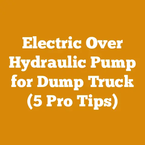 Electric Over Hydraulic Pump for Dump Truck (5 Pro Tips)
